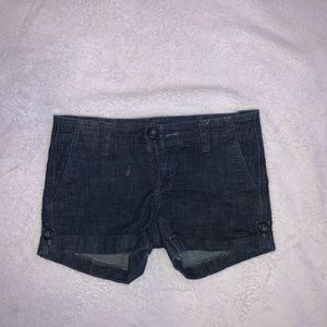 sneak peek jean shorts